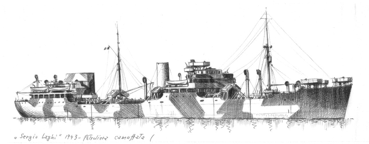1943 - Petroliera camuffata 'Sergio Laghi'